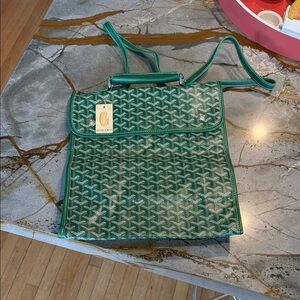 Green Shoulder Bag/bakcpack